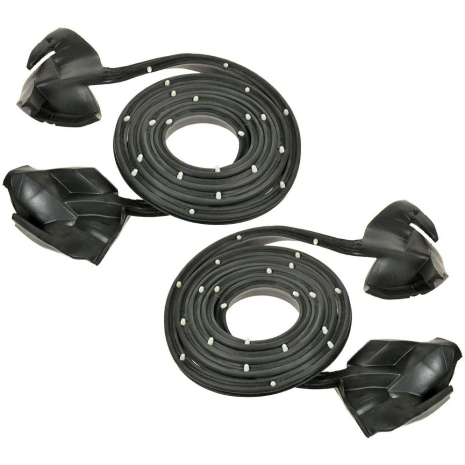 Par de sellos de puerta de techo rígido convertible y de 2 puertas para Buick Cadillac Chevy Pontiac Old Foto 2 de 2