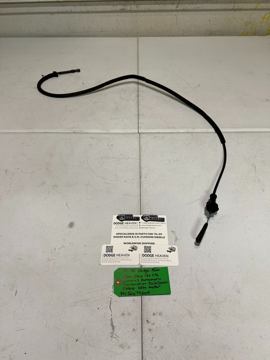 1994-1998 Dodge Ram 12 Valve 5.9L Cummins Transmission Kick Down