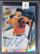 Dubon, Mauricio - 2020 Topps Finest - Refractor - Rookie - Autograph - INV1