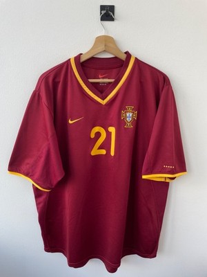 PORTUGAL NATIONAL TEAM 2000/2002 HOME FOOTBALL SHIRT JERSEY NIKE