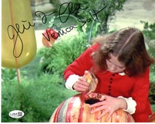 Julie Dawn Cole signed 8x10 Photo Veruca Salt Willy Wonka JSA