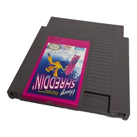 HEAVY SHREDDIN ORIGINAL CLASSIC NINTENDO GAME SYSTEM NES TESTED WORKS