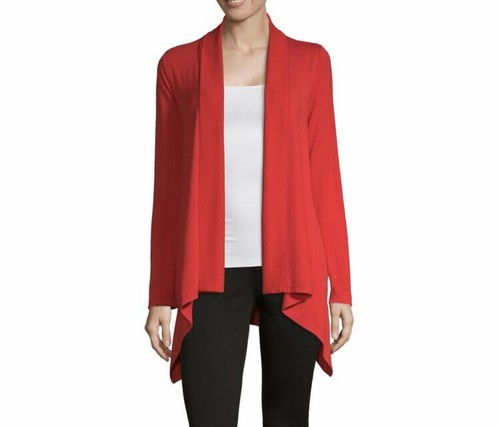 Liz Claiborne Red Cardigan SMALL | eBay