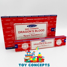 DRAGON BLOOD NAG CHAMPA INCENSE15g x12 bulk lot pack satya scent stick fragrance