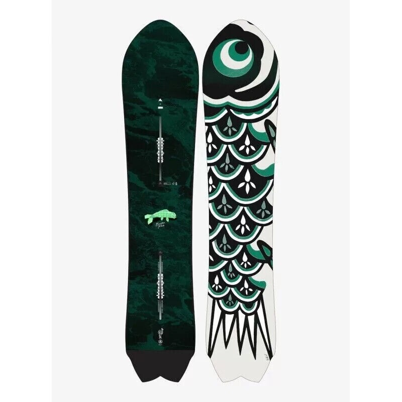 Burton 151cm Fish 3D Directional Flat Top Snowboard | eBay