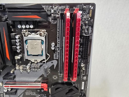 Gigabyte Z370 Aorus Gaming 3 Motherboard, Intel Core i5-8600K, 8GB DDR4-3200 RAM - Photo 4/14