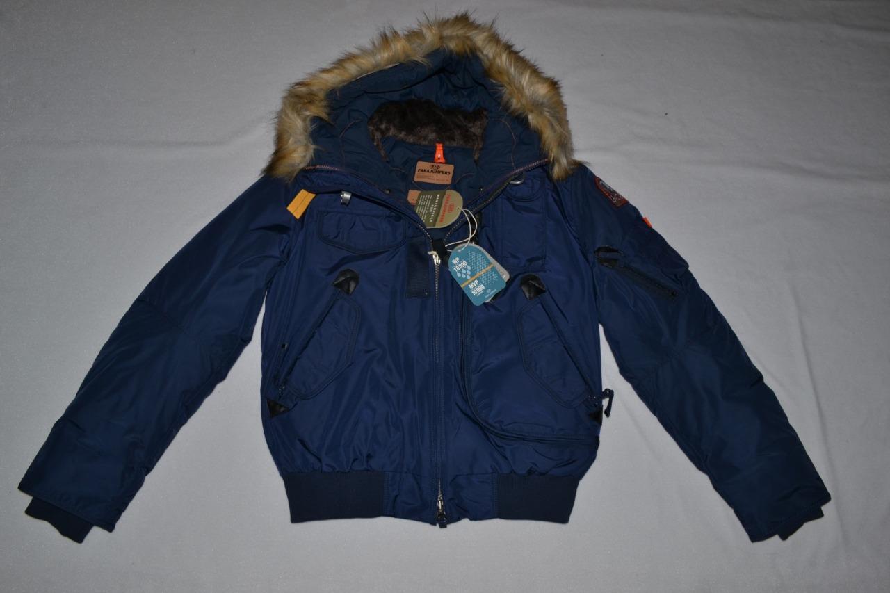 AUTHENTIC PARAJUMPERS GOBI ECO MEN JACKET MARINE  BLUE ALL SIZES  BRAND NEW