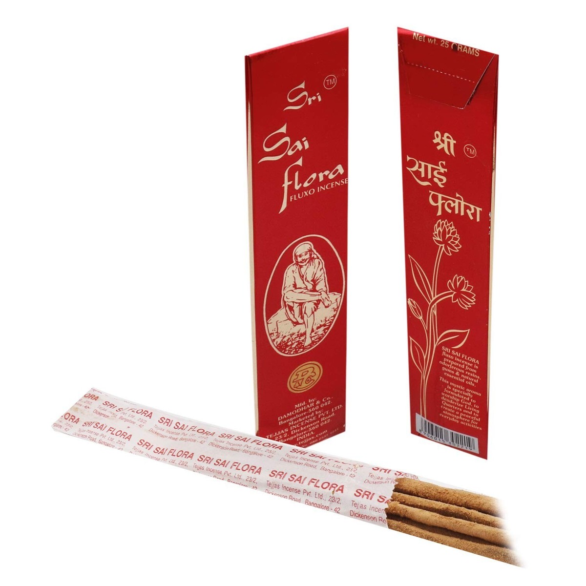 Sri Sai Flora Räucherstäbchen Box – Naturreiner Weihrauch Für Meditation & Zuhause