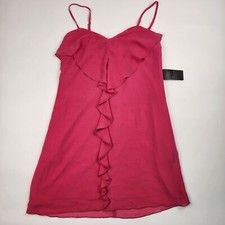 Guess Milania Jealous Pink The Easy Ruffle Dress - Size Small