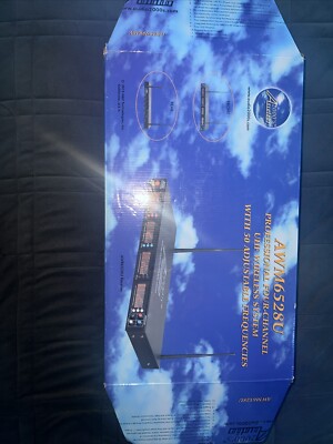 Audio 2000 s AWM6528U Four-channel Handheld And Lavalier Wireless Microphone Sys