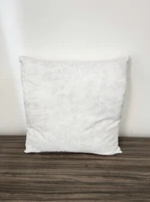 2-Pack Gray Feather Filled Throw Pillows 20x20