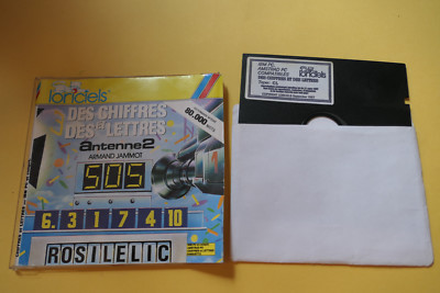 Jeu IBM PC & Compatibles 5 1/4 - DES CHIFFRES ET DES LETTRES - eBay