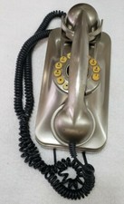 Vintage Silver Grand Wall Phone Pre-Owned Untested