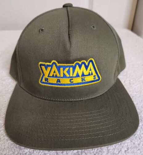 Yakima Racks Hat Cap Snapback Army Green Logo Adjustable - Picture 1 of 5