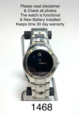 Movado Luno Sports 41mm Watch Sapphire Crystal 84 G1 1853 New