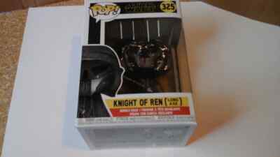 STAR WARS THE KNIGHTS OF REN LONG AXE (CHROME) FUNKO POP #325 (CHROME) NEU V#2