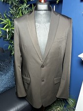 Angelo Litrico C&A Brown Blazer Jacket Mens 50 L Designer