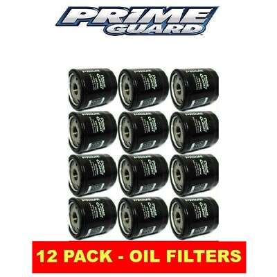 12 Pack Engine Oil Filter Prime Guard POF2500