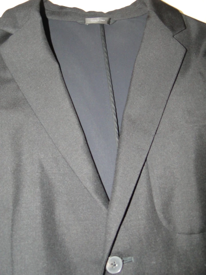 JIL SANDER HI TEK BLAZER UNCONSTRUCTED  BLACK  STRETCH GAB BACK CH 40" - Image 3 of 4