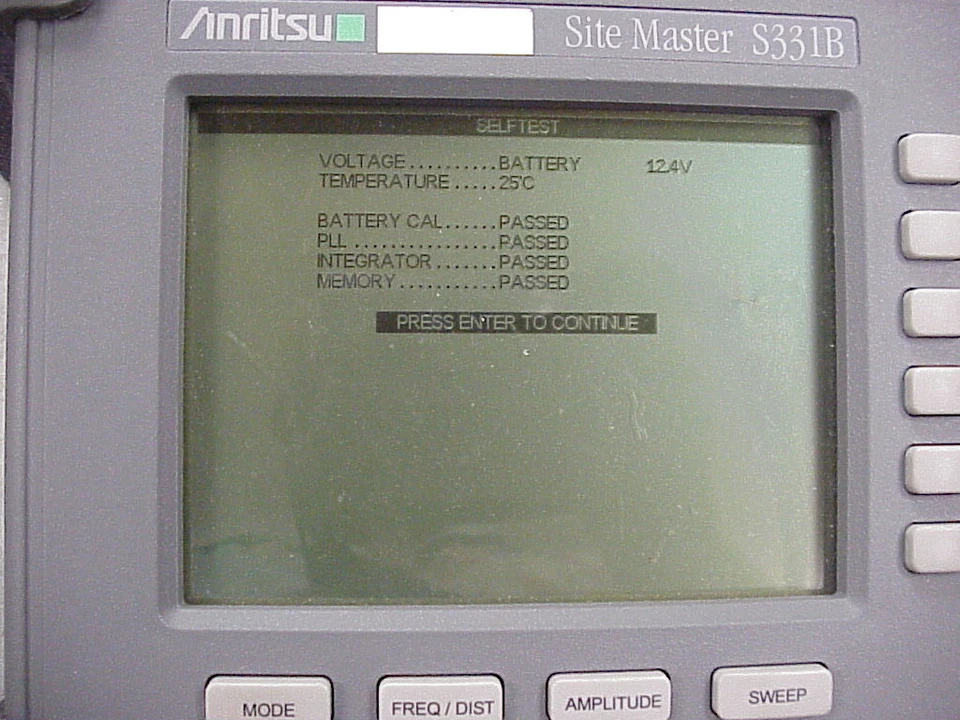 Bonita batería nueva Anritsu S331B Ver 1.53 Site Master, cargador ¡prueba completa! Foto 2 de 3