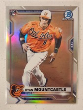 RYAN MOUNTCASTLE 2021 BOWMAN CHROME IMAGE VARIATION ROOKIE RC Refractor Orioles