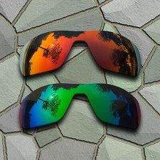 US Orange Jade Green Lenses Replacement For-Oakley OffShoot Polarized