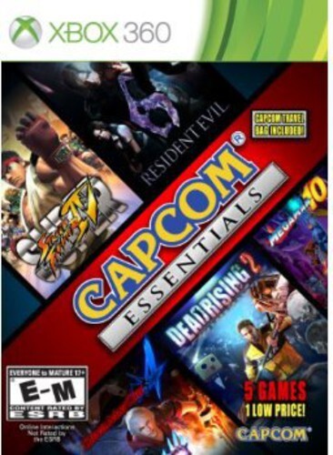 Capcom Essentials (M) W/Bag & 4 Discs - Microsoft Xbox 360