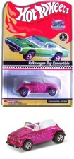 HOT WHEELS RLC LIMITED PINK CUSTOM VW BUG KÄFER CABRIO CONVERTIBLE SERIES 2006