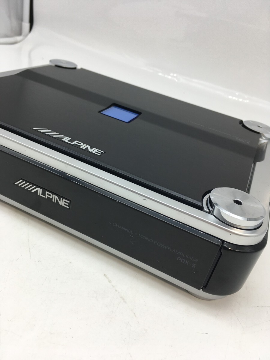 Alpine PDX-5 Car Audio Digital Power Amplifier 150W x 4ch.+ Alpine PDX-5 Car Audio Digital Power Amplifier 150W x 4ch.+
