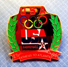 BEAUTIFUL "DREAM TEAM BASKETBALL USA" 1996 ATLANTA OLYMPIC GAMES PIN 2028 2024