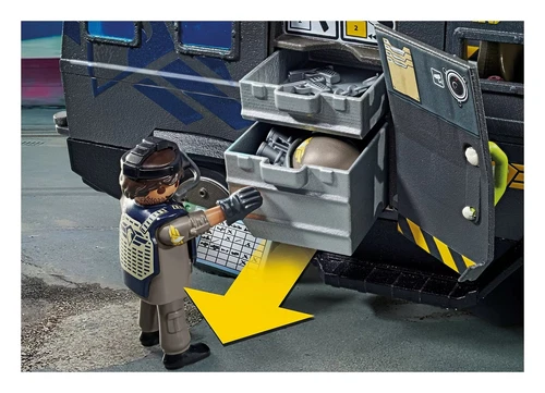 Playmobil Unità Speciale Veicolo blindato ( 73 pz ) CITY ACTION 5-10a 71144 - Foto 3 di 4