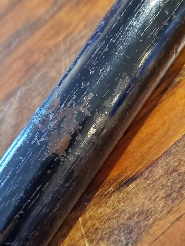 Bastón de plata esterlina con mango de ladrón, bastón de madera negro de la era georgiana regalo Foto 3 de 4