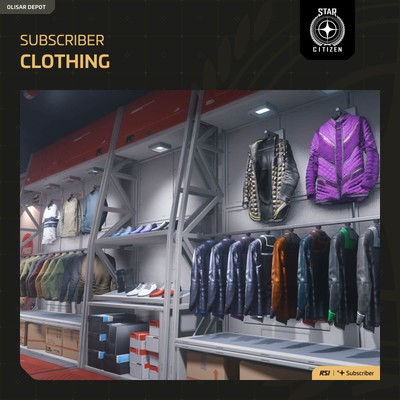 Star Citizen - RSI Subscriber Store | All Clothing Items