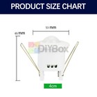 PIR Infrared Body Motion Sensor Detector Night Lamp Embed Light Switch 220-240V