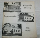 Maysville United Methodist Church Washington Indiana 1851-1981 Booklet