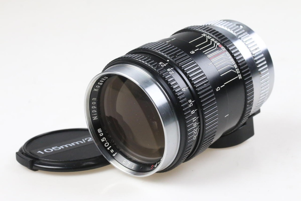 NIKON Nippon Kogaku Nikkor-P.C 10,5cm f/2,5 für M39 - SNr: 917486