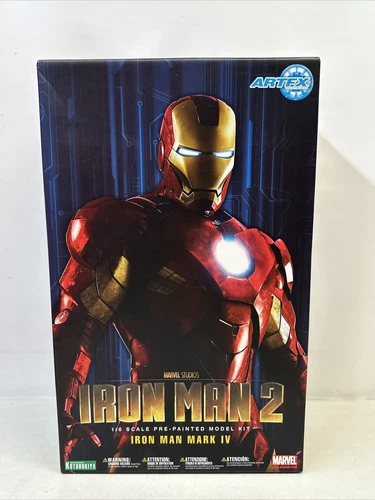Kotobukiya Artfx Marvel Iron Man 2 Mark IV Escala 1:6 Sellado de Fábrica Tony Stark