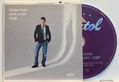 Etienne Daho   Sortir Ce Soir (Best Of Live) (CD Single Promo Card Sleeve) *VG*