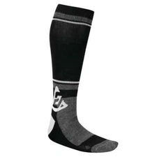 Answer Racing Moto Socks Black Motorcycle MX Off-road ATV BMX MTB Boot Sock L/XL