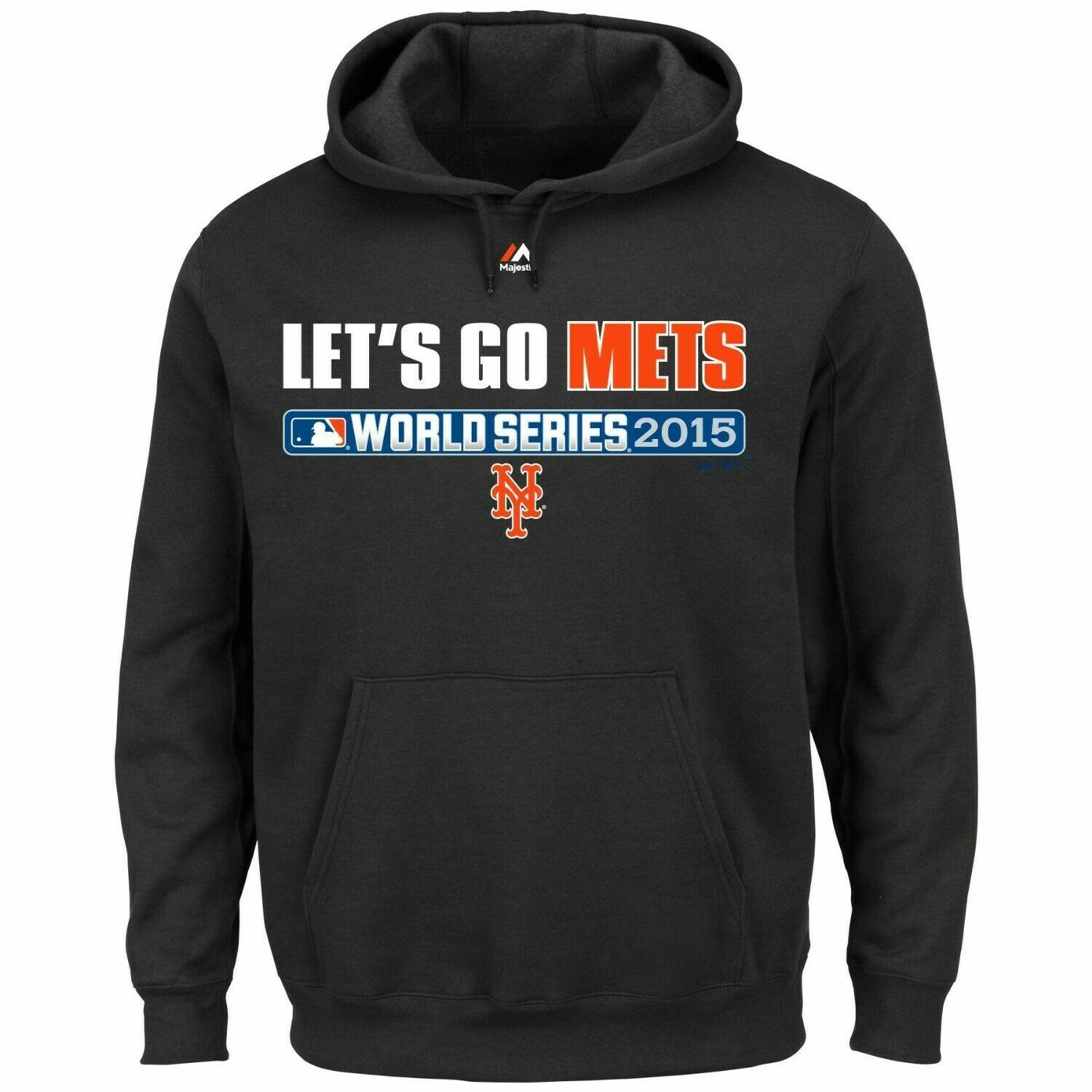 New York Mets Youth 2015 World Series Let's Go Mets Hoodie Sweatshirt