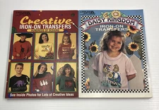 Iron-On Transfers Leisure Arts Hundreds of Designs Daisy Kingdom Creative Design