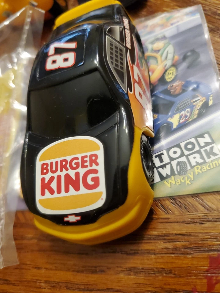 Juguetes Burger King de Picapiedra Wacky Racers (juego de 5) de colección Foto 3 de 4