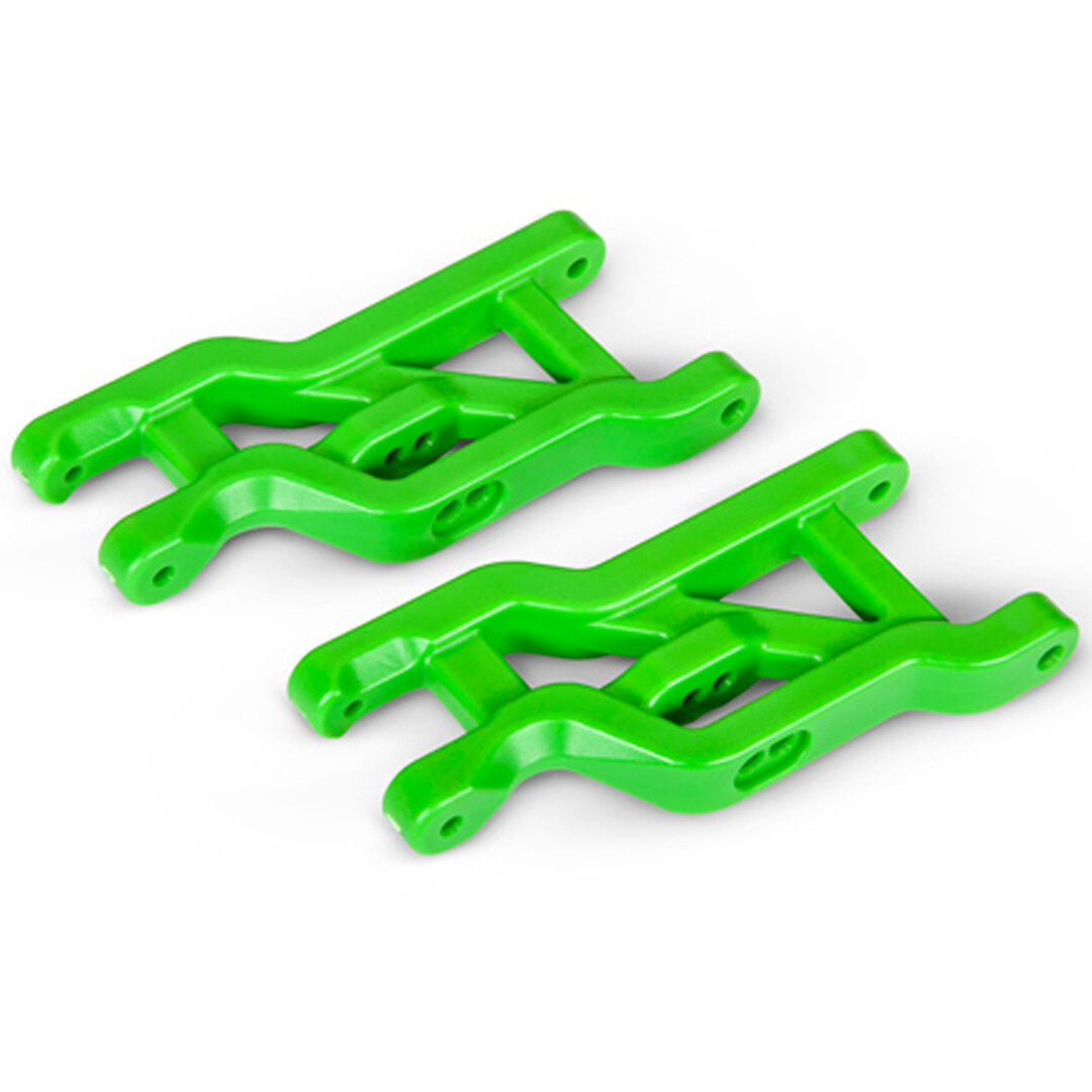 Traxxas 2531G Heavy Duty Front Suspension Arms Green (2) Drag Slash