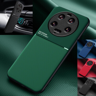 For Xiaomi Mi 13 Ultra Shockproof Case Rubber Leather Magnetic Matte Back Cover