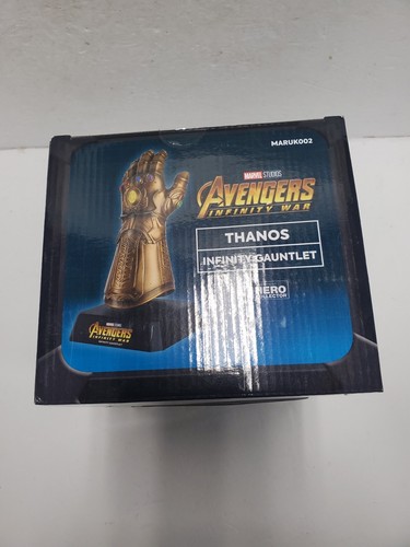 Marvel Hero Collector Museum Thanos Infinity Gauntlet Brand New 2021 Eaglemoss - Picture 3 of 7