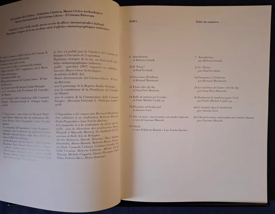 Fantasmi erotici della strada. Ed. Grafis1997. Mostra manifesto erotico Bologna. - Immagine 4 di 4