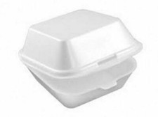 10 X QUALITY WHITE POLYSTYRENE FOOD CONTAINER TAKEAWAY BOXES SMALL MEDIUM LARGE