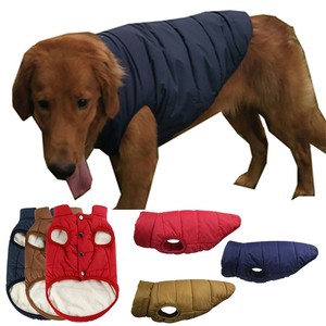 winter dog coat with harness hole