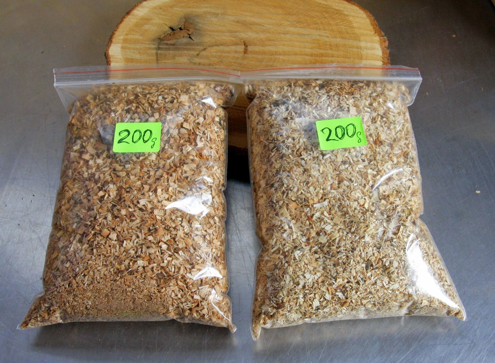 400g BIRCH WOOD TREE CHIPS DUST FOR SMOKER BBQ FISH MEAT FOOD SMOKING