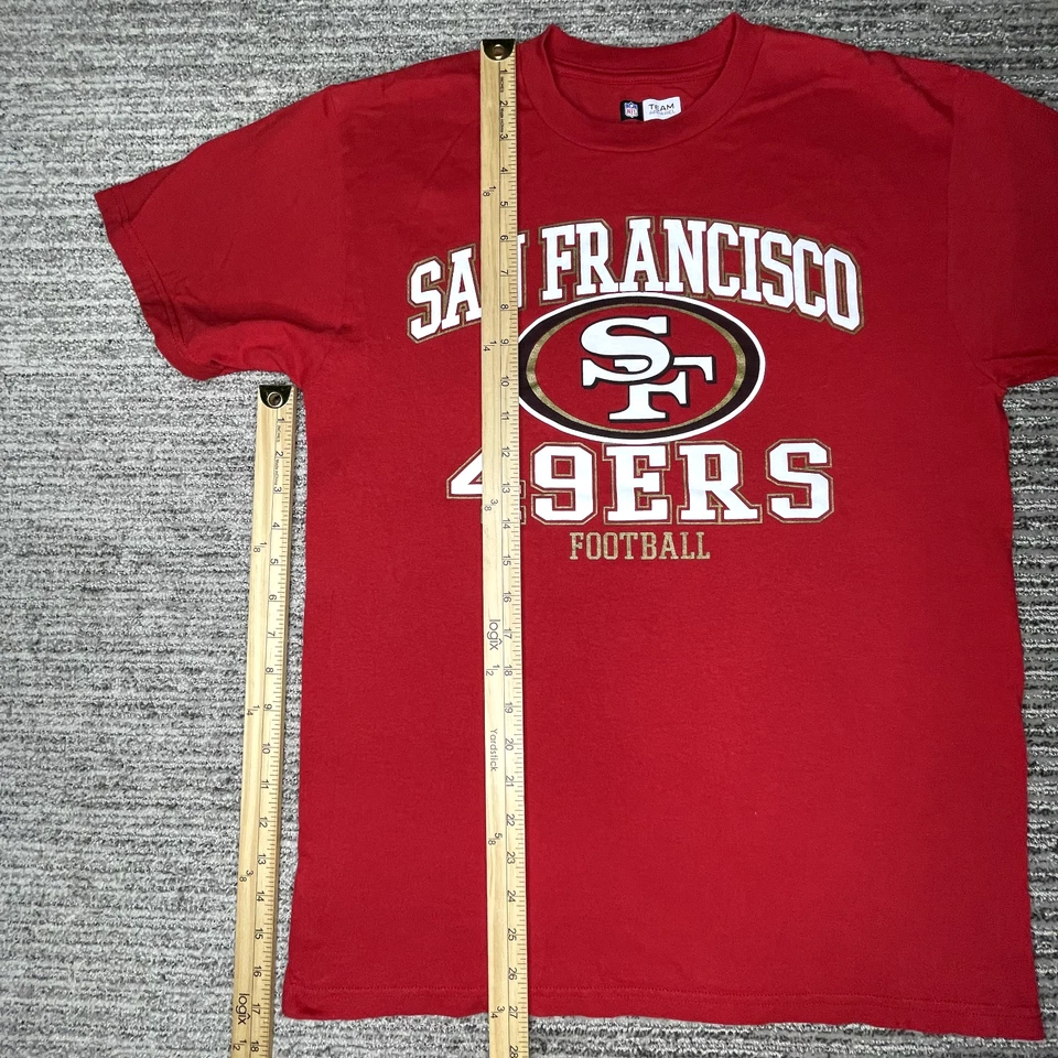 Ropa de equipo Talla M Adulto Unisex Camiseta San Francisco 49ers Fútbol NFL Roja Foto 4 de 4